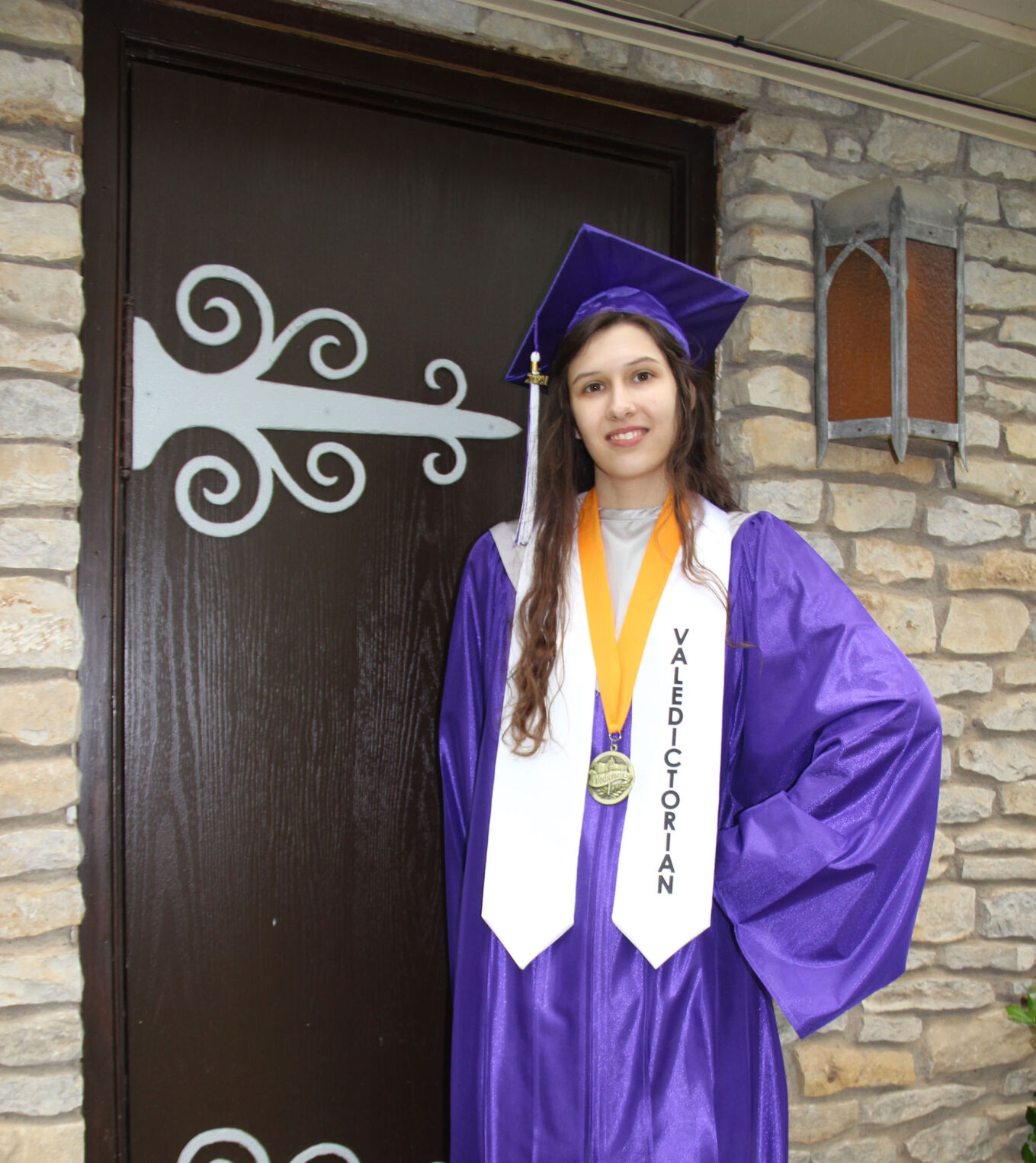 Valedictorian Elizabeth Blevins